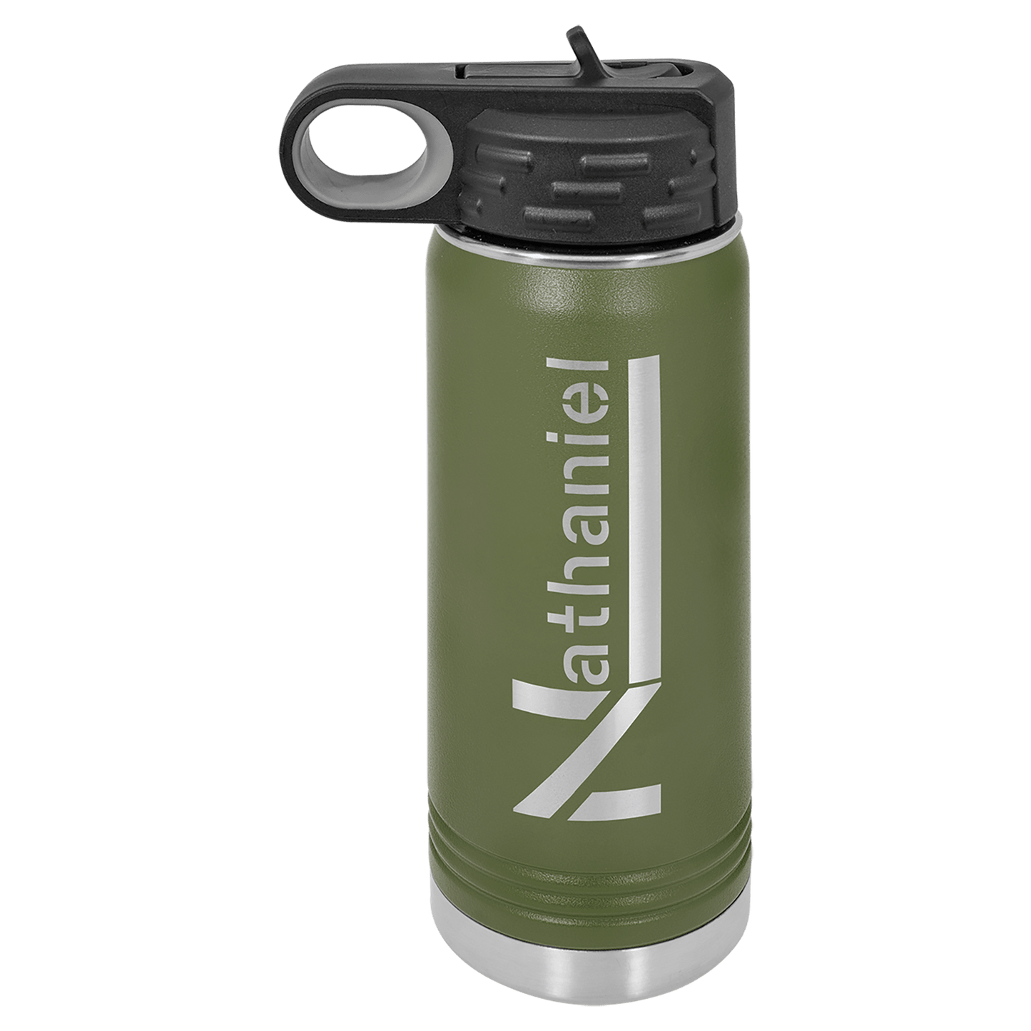 20oz Water Bottles - Flip Up Straw Lid