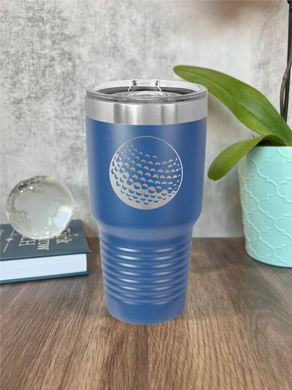 Golf Themed 30oz Engraved Tumblers with Slider Lid